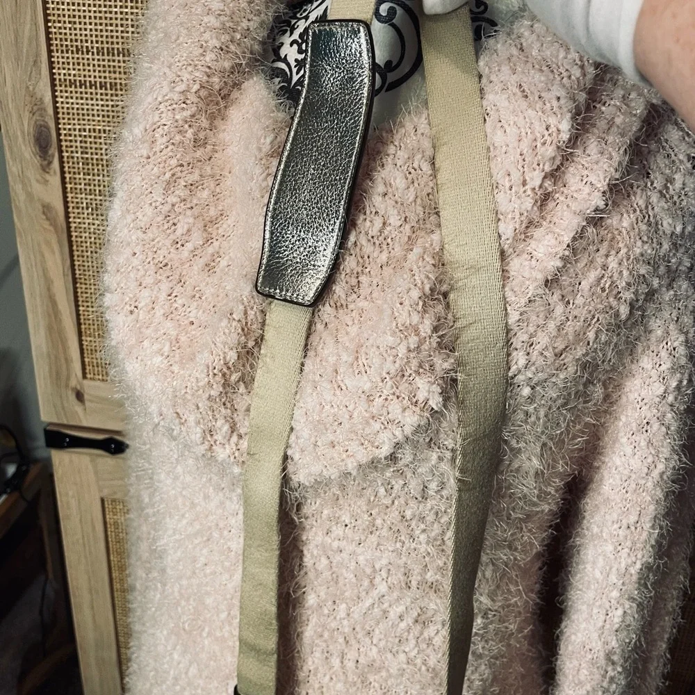 Coach Gold and Tan Slim Crossbody Bag